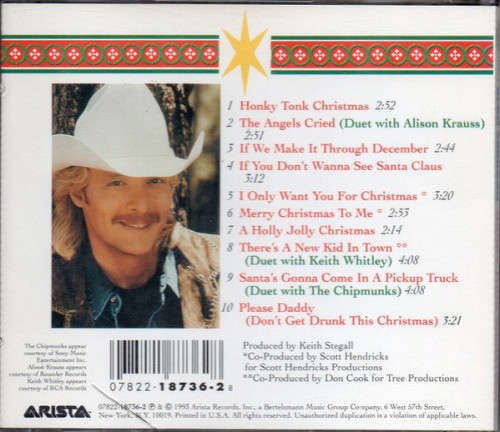 Alan Jackson - Honky Tonk Christmas CD