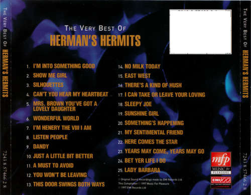 Herman`s Hermits - Very Best of CD