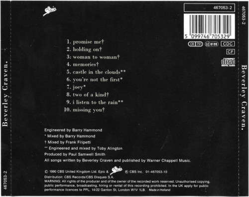 Beverley Craven - Beverley Craven CD Import