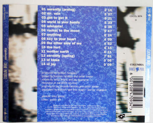 Culture Beat - Serenity CD