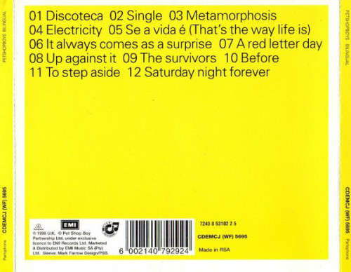Pet Shop Boys - Bilingual CD