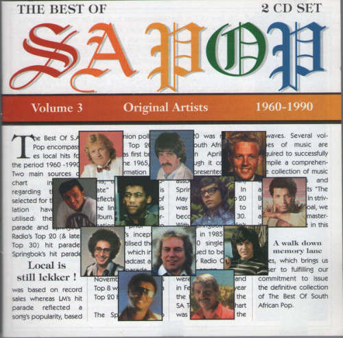 Best of SA Pop 2x CD Set Volume 1, 2 & 3 (6x CD's in total) Rare