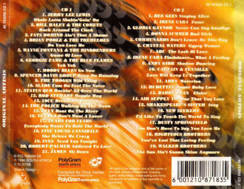 40 Years of Number 1`s - Various 2xCD