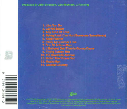 REO Speedwagon - You Get What You Play For CD Import
