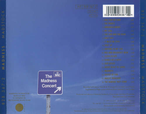 Madness - Madstock! CD Import