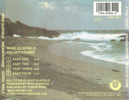 Mike Oldfield - Incantations CD Import