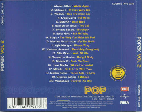 Various - Pop 2K Volume 2 CD