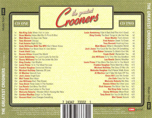 Various - Greatest Crooners Double CD