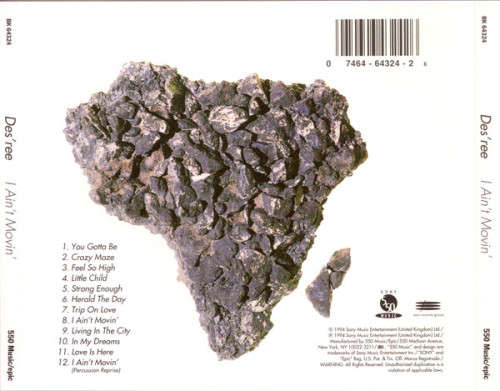 Des`ree - I Ain`t Movin` CD Import