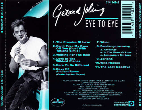 Gerard Joling - Eye To Eye CD Import