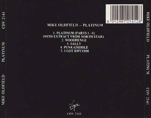 Mike Oldfield - Platinum CD Import