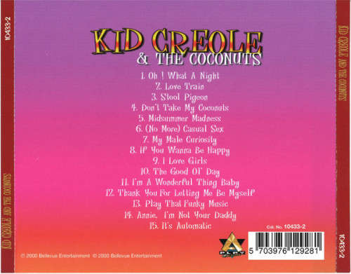 Kid Creole and the Coconuts - Live and More CD