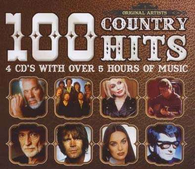 100 Country Hits - Various 4x CD