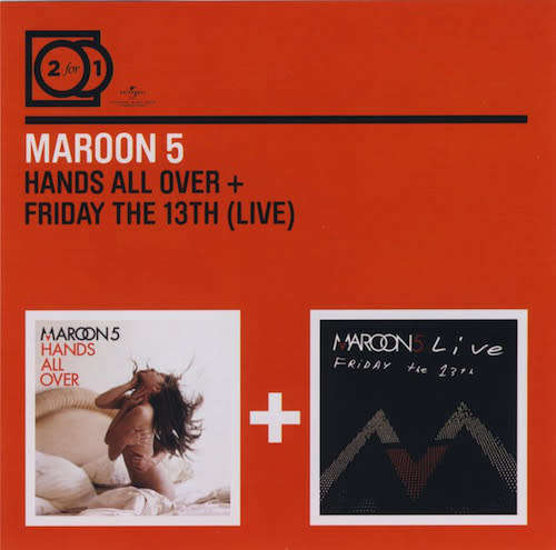 Maroon 5 - Hands All Over and Friday The 13th Double CD