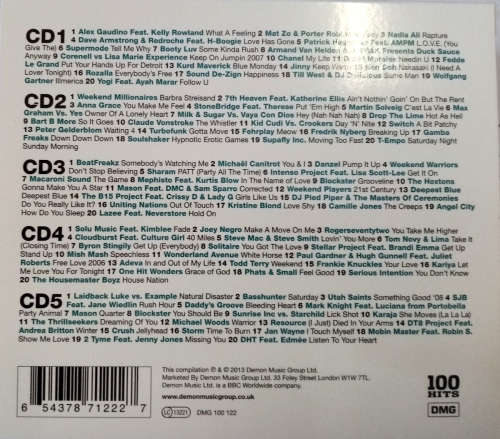 100 Hits Running Songs - Various 5x CD