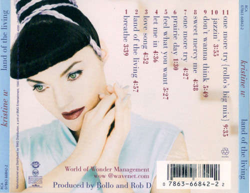 Kristine W - Land of the Living CD Import US