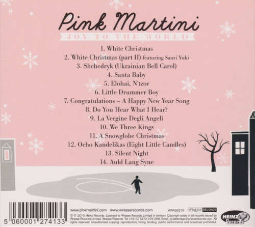 Pink Martini - Joy To the World CD Sealed Import