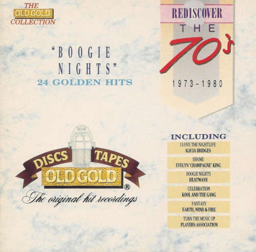 Rediscover The 70`s: 1973-1980 - Boogie Nights - Various - Double CD Import