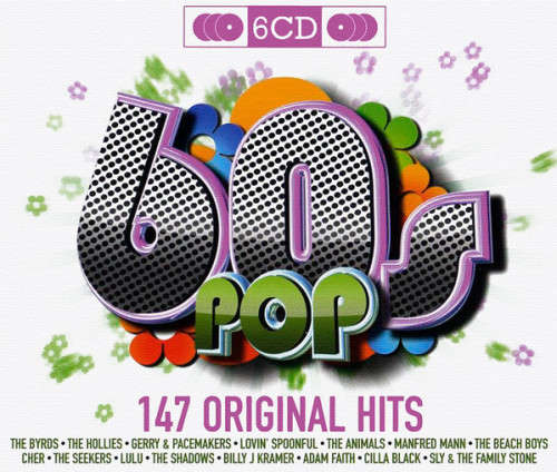 60s Pop Original Hits - Various 6xCD
