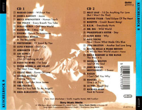 Kuschelrock 8 - Various Double CD Love Songs 1994 Import