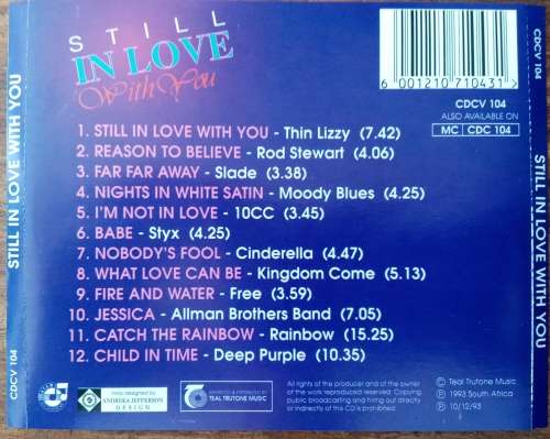 Still In Love With You - Various CD