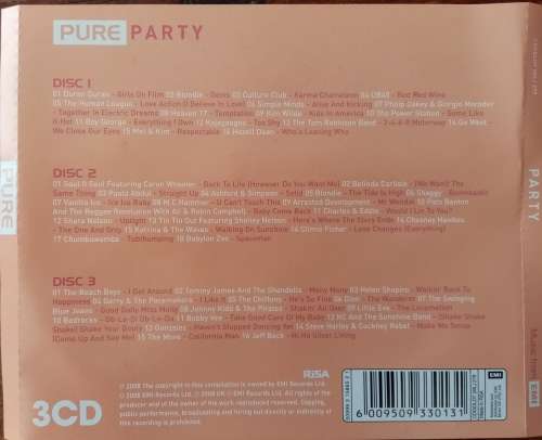 Pure Party - Various 3xCD