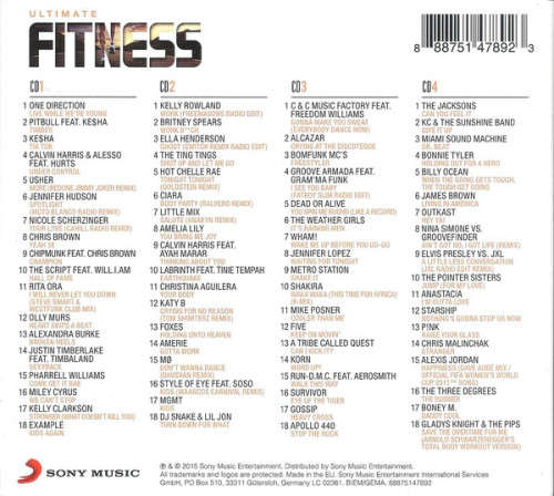 Ultimate Fitness - Various 4xCD