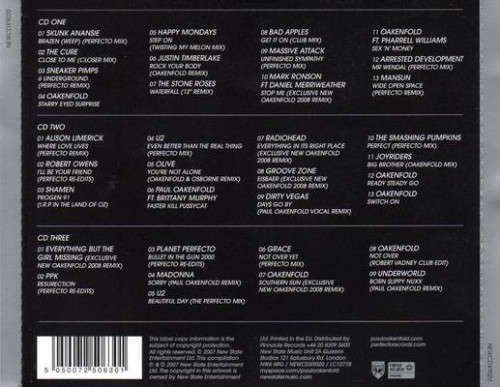 Paul Oakenfold - Greatest Hits and Remixes 3x CD Sealed Import