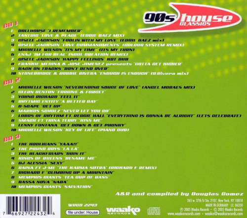 90s House Classics - Various Triple CD German Import