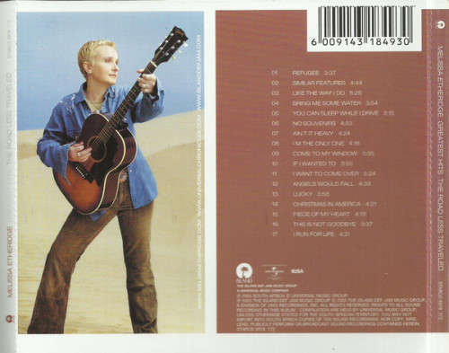 Melissa Etheridge - Greatest Hits: The Road Less Traveled CD