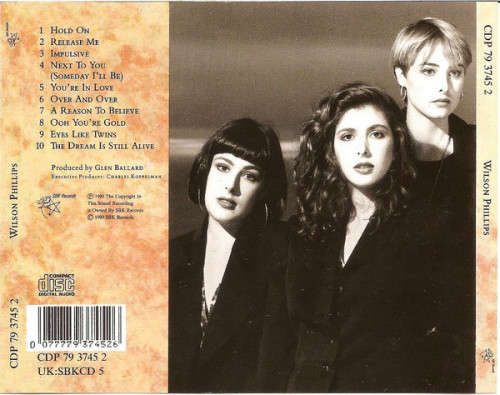 Wilson Phillips - Wilson Phillips CD Import
