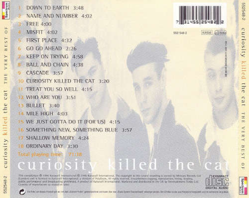 Curiosity Killed the Cat - Very Best of CD Import