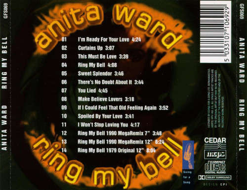 Anita Ward - Ring My Bell CD