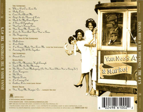 Diana Ross and Supremes - No. 1`s CD