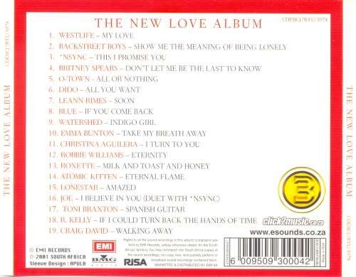 New Love Album - Various CD