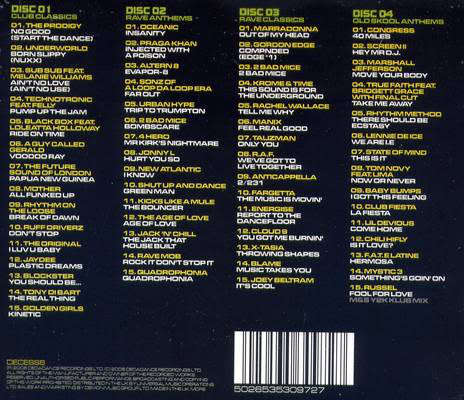 No. 1 Old Skool Album - Various 4x CD Box Set