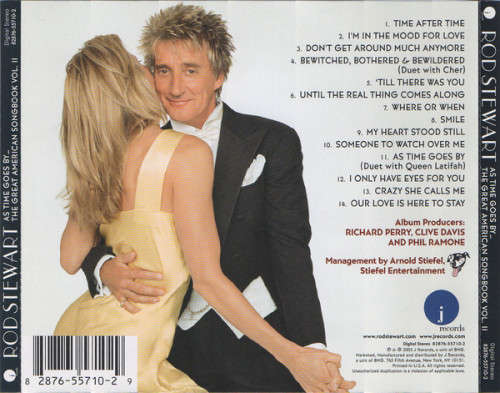 Rod Stewart - As Time Goes By... The Great American Songbook Vol. II CD Import