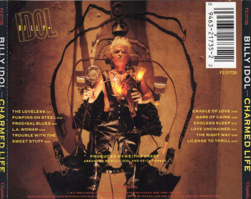 Billy Idol - Charmed Life CD Import
