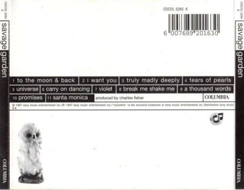 Savage Garden - Savage Garden CD