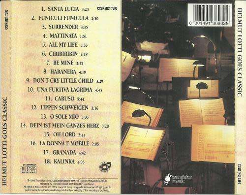 Helmut Lotti - Helmut Lotti Goes Classic CD