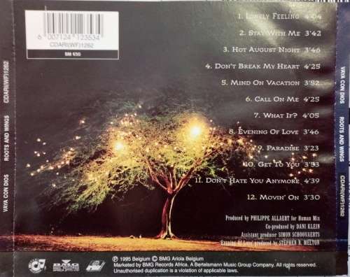 Vaya Con Dios - Roots and Wings CD