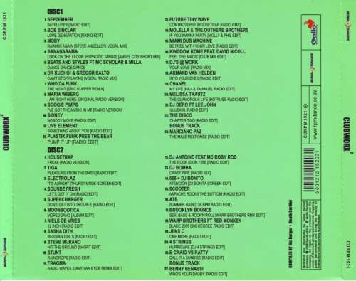 Clubworx 2 - Various Double CD