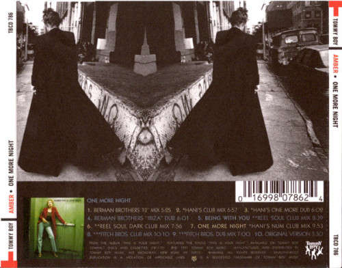 Amber - One More Night Maxi CD Single Import