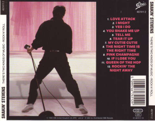 Shakin` Stevens - There Are Two Kinds Of Music... Rock `N` Roll! CD Import