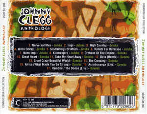 Johnny Clegg - Anthology Import