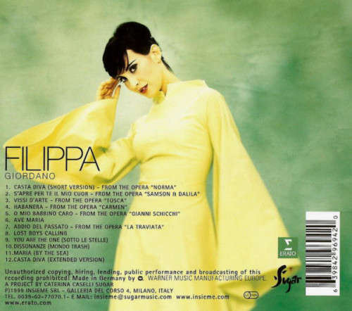Filippa Giordano - Filippa Giordano CD Import