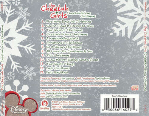 Cheetah Girls - Cheetah-Licious Christmas CD Import