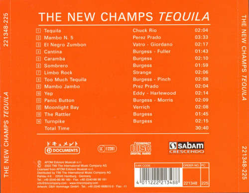 New Champs - Tequila CD Import