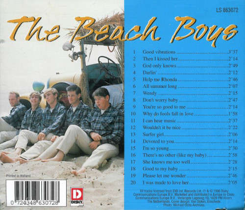 Beach Boys - 20 Great Love Songs CD Import