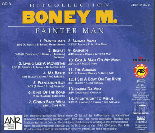 Boney M. - Hit `Collection 3` CD Import
